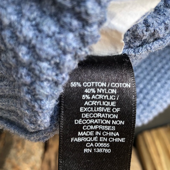 RW&Co 1/4 button down Cotton mix Sweater- Size XL - Picture 5 of 8